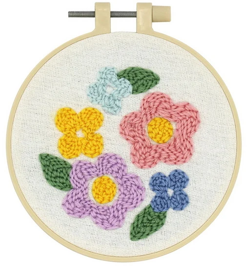 Flower Mini Punch Needle Kit