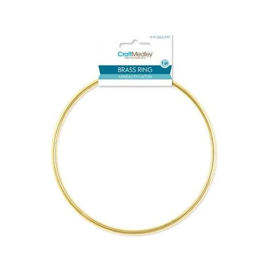 Brass ring - 30cm