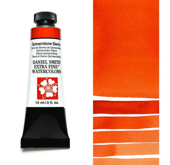 Watercolor Tube Quinacridone Sienna S2 - 15ml