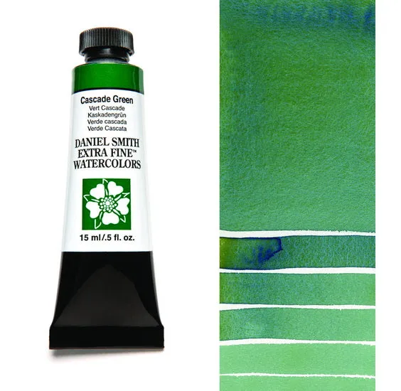 Watercolor Tube Cascade Green S1 - 15ml