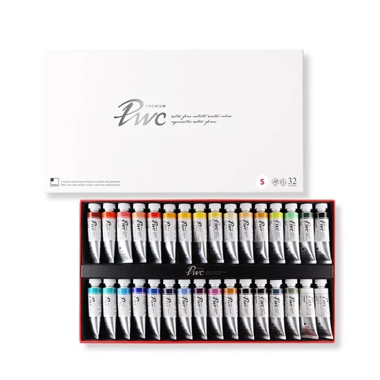 Set Extra Fine Watercolor Pwc - 32 Pcs