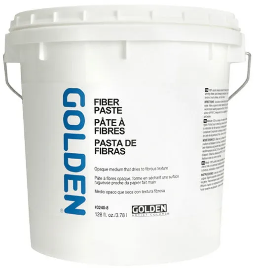 Fiber paste medium - 128 oz