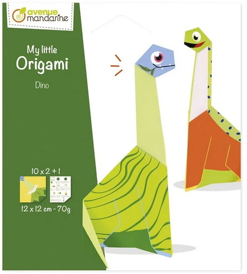 My little origami; dino 12x12cm 20 sh