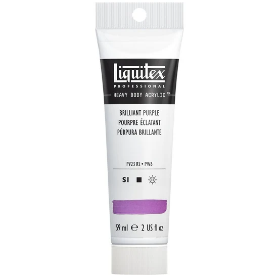 Acrylic hb - 2oz - brilliant purple - s1