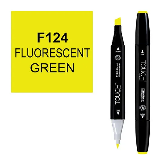 Touch Twin Marker Fluo.Green