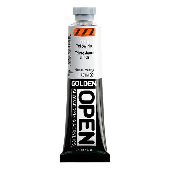 Acrylic open - 2 oz indian yellow hue s4