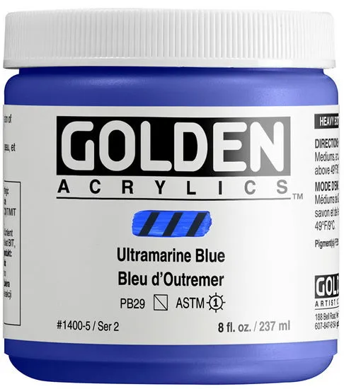 Acrylic high flow - 8 oz ultramarine blue s2