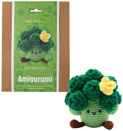 Crochet Kit Mini Broccoli