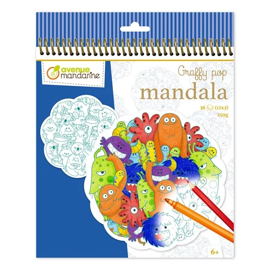 Graffy Pop Mandala: Jumble Monsters