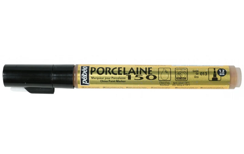 Porcelain marker - porcelaine 150 - 1.2mm - gold