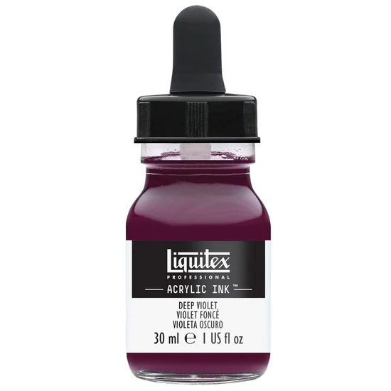 Acrylic Ink Deep Violet- 30ml