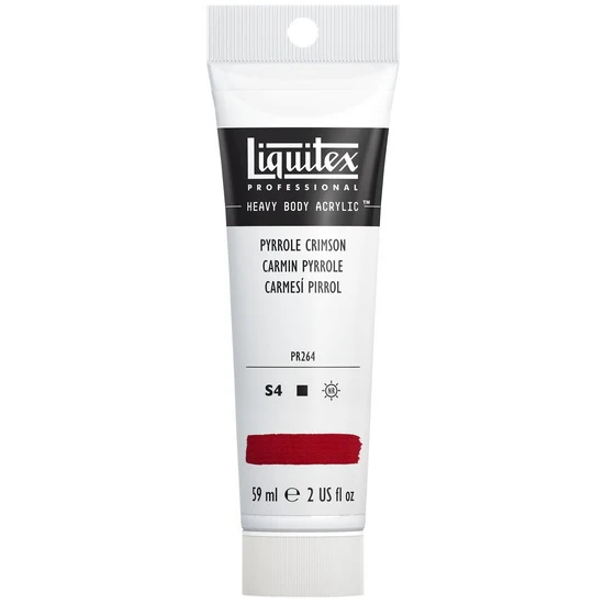 Acrylic hb - 2oz - pyrrole crimson - s4
