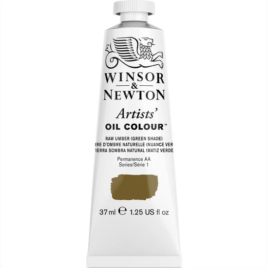 Artist oil - 37ml - raw umber green shade - s1