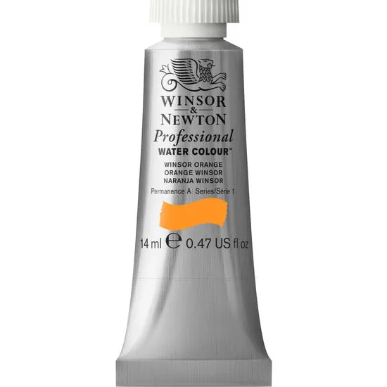 Professional watercolour - 14ml - winsor orange - s1