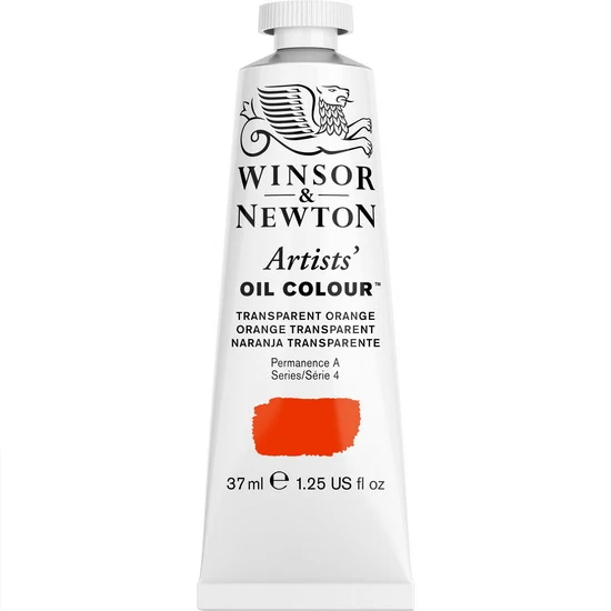 Artist oil - 37ml - transparent orange - s4