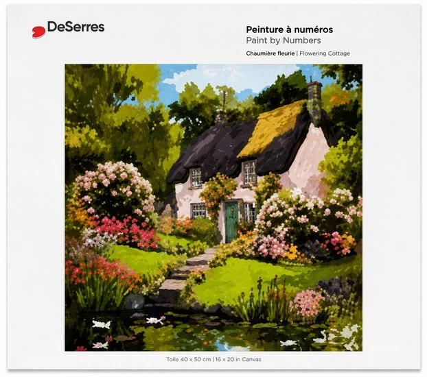 Paint by Numbers Quaint Cottage