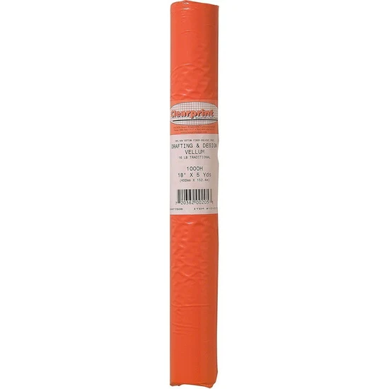 1000H Vellum Paper 18 " Roll - 5 Yards