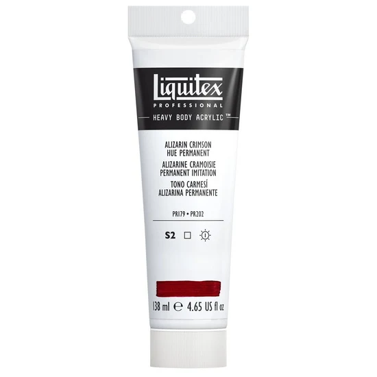 Acrylic hb - 4.65oz - alizarin crimson hue permanent - s2