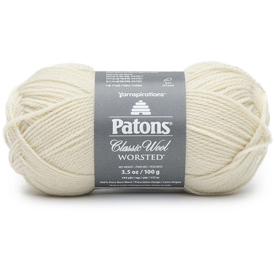 Classic wool yarn #4 - 100g - aran