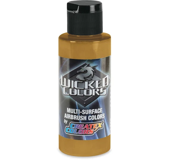 Wicked Airbrush Detail Colors Ochre Yellow - 59ml