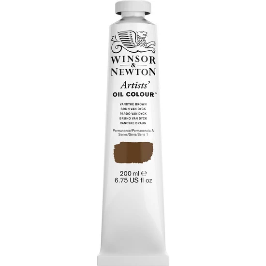 Artist oil - 200ml - vandyke brown - s1
