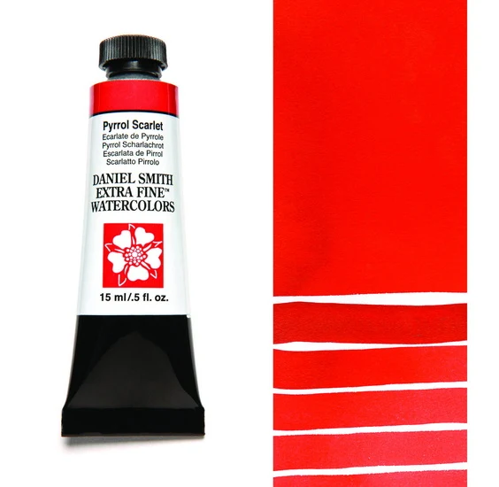 Watercolor Tube Pyrrole Scarlet S3 - 15ml