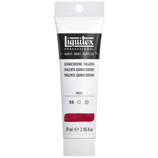 Acrylic hb - 2oz - quinacridone magenta - s3