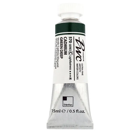 Extra Fine Watercolor Cadmimum Deep Green - 15ml