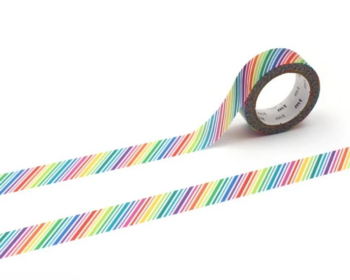 Washi Tape Horizontal Lines - 15mm X 7m