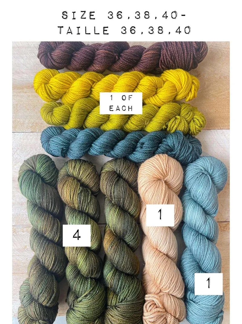 Role Model Yoke Pullover Knitting kit
