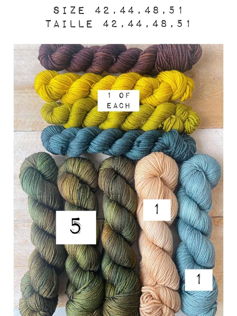 Role Model Yoke Pullover Knitting kit