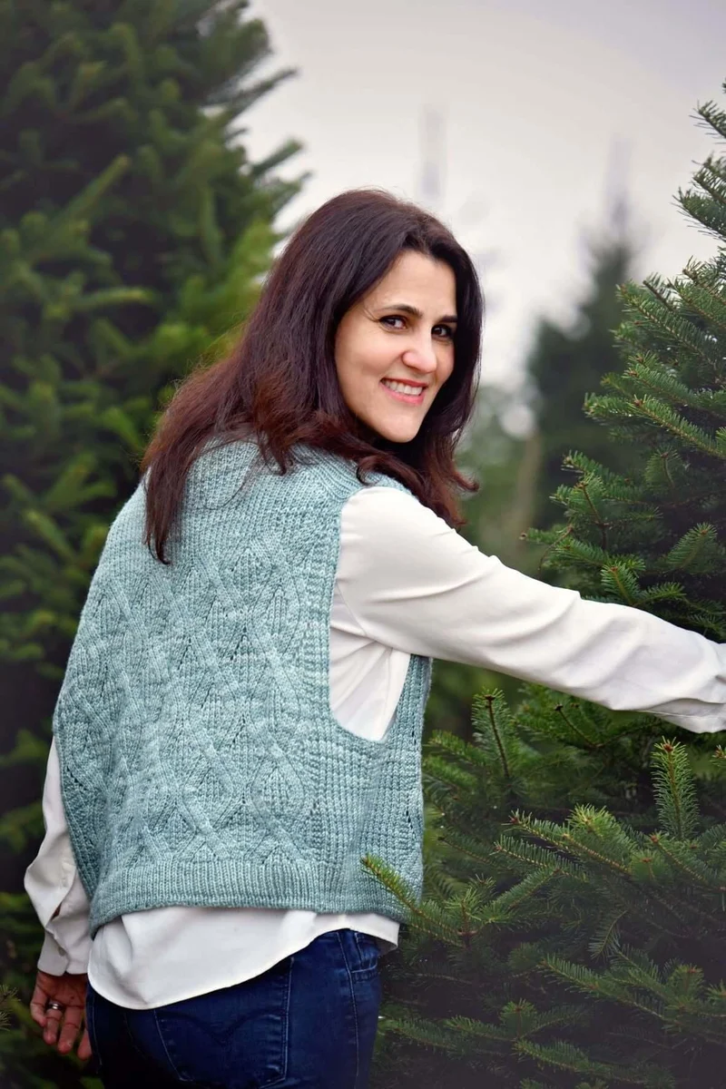 Aquamarine Vest - Unisex Pattern