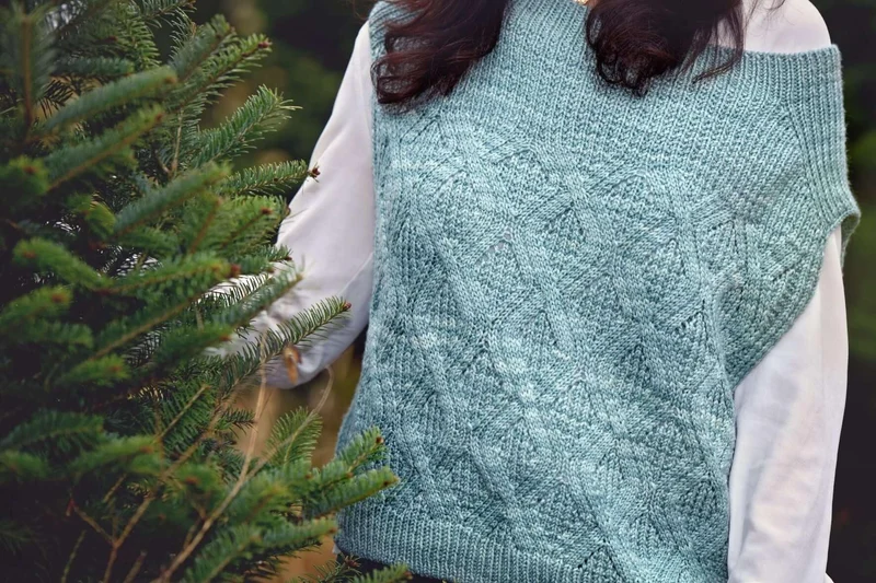 Aquamarine Vest - Unisex Pattern