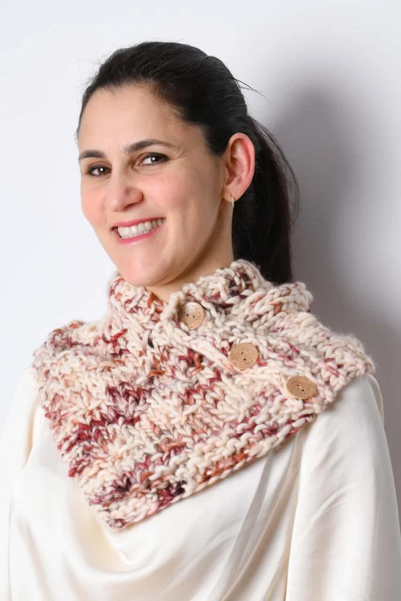 Un Soir - Free neckwarmer pattern