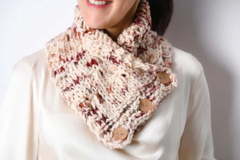 Un Soir - Free neckwarmer pattern