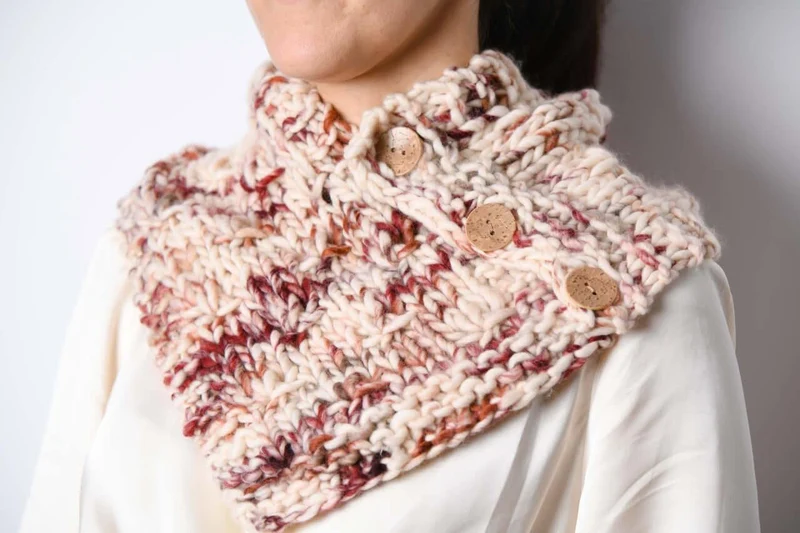 Un Soir - Free neckwarmer pattern