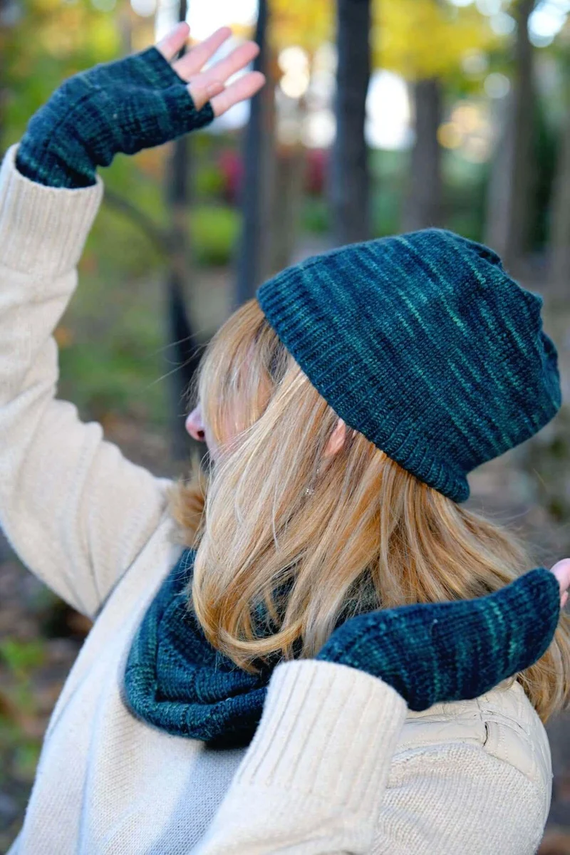 PICEA Matching Hat, Mittens & Neck Warmer- Knitting Patterns