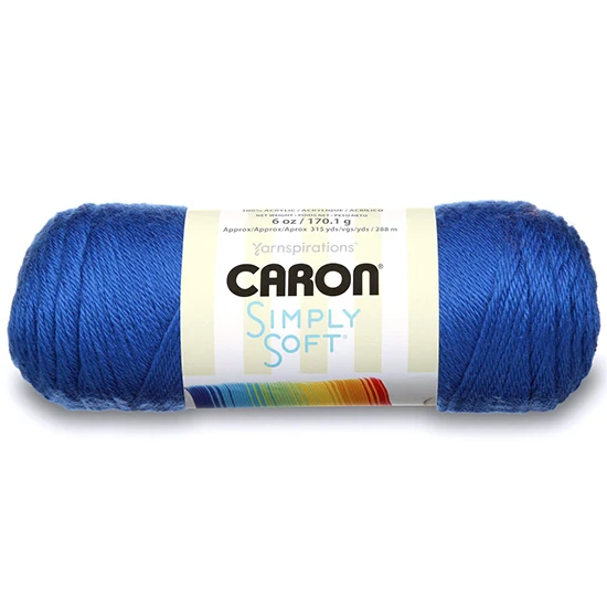 Simply soft yarn #4 - 170gr - royal blue