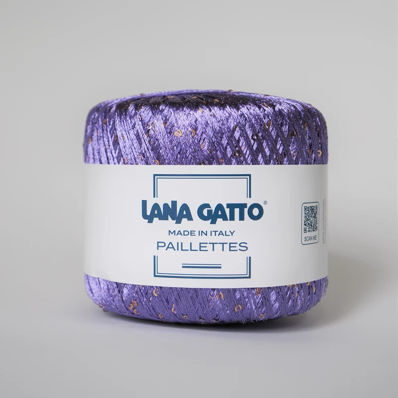 lana gatto paillettes