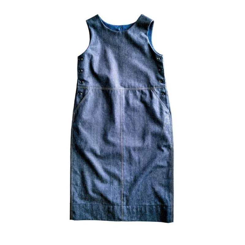 PATRON DE COUTURE PDF | Robe chasuble Whittaker | Merchant & Mills | UK 6–18