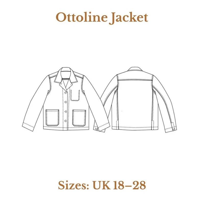 PATRON DE COUTURE PDF | Veste Ottoline | Merchant & Mills | UK 18–28