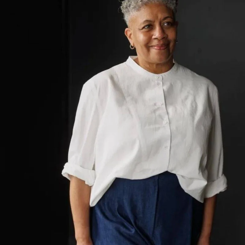 PATRON DE COUTURE PDF | Chemise & robe Niven | Merchant & Mills