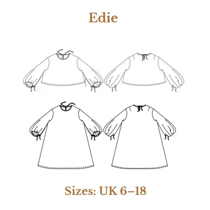 PATRON DE COUTURE PDF | Edie | Merchant & Mills | UK 6–18