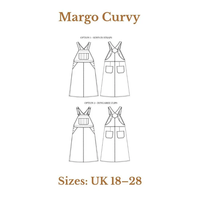 Patron de couture PDF | Margo Curvy | Merchant & Mills | UK 18–28