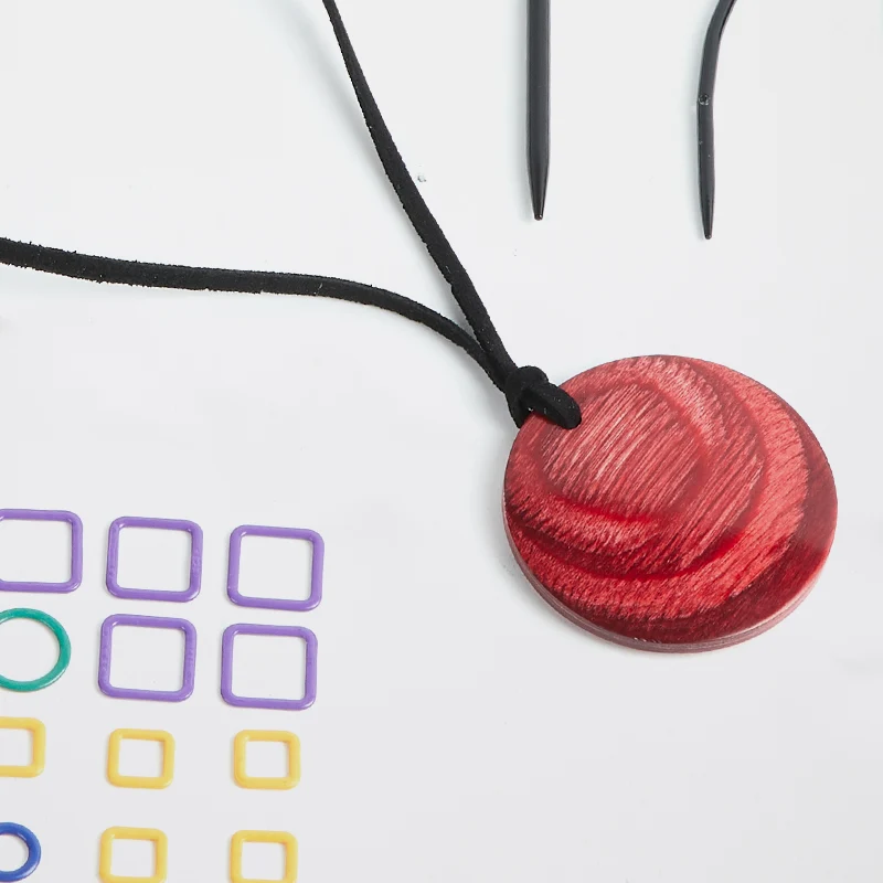 knit pro ensemble d'aimants pendentif en bois