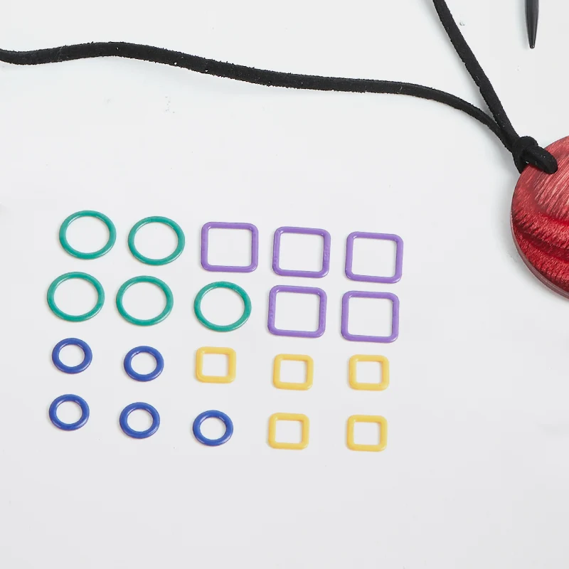 knit pro ensemble d'aimants pendentif en bois