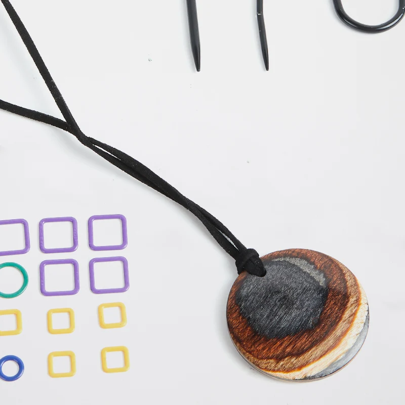 knit pro ensemble d'aimants pendentif en bois