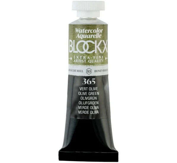 BLOCKX Watercolour - 15 ml Olive Green