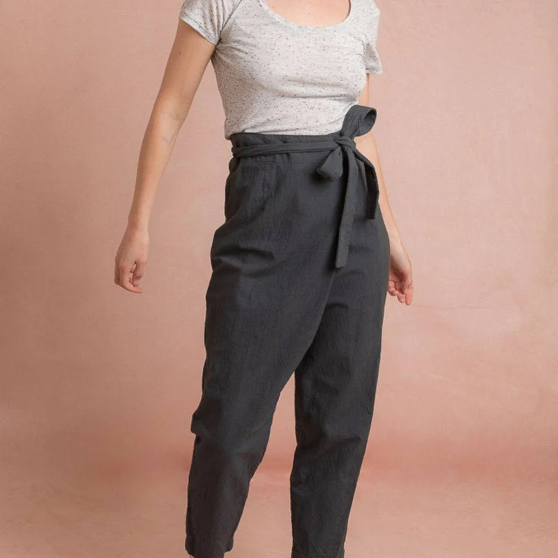 PATRON DE COUTURE PDF | Pantalon portefeuille Papao | Ready to Sew | TRILINGUE (FR / EN / ES)