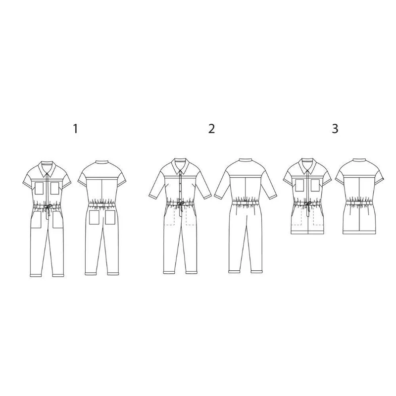 PATRON DE COUTURE PDF | Pack d'extension Jean-Paul | Ready to Sew | TRILINGUE (FR / EN / ES)